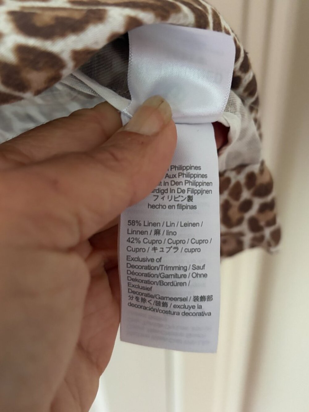 J.Crew Linen-cupro blend mini dress Leopard print Size 6 NWT - Picture 4 of 8